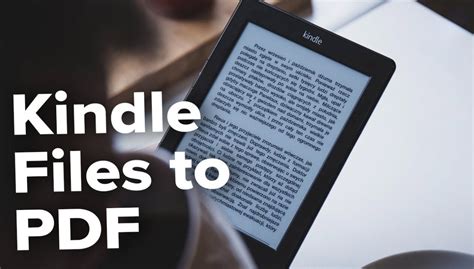 How to Download Kindle Books to PDF: A Detailed Guide with Q&A