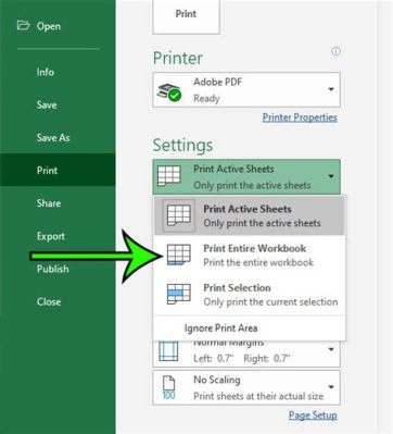 how to print entire workbook in excel and optimize your printing process for efficiency